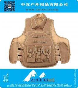 CS Paintball Men Nylon Tactical Vest Hunting Combat Assault Vest Outdoor Training Waistcoat