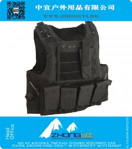 Outdoor CS Games Field Protective Vest Nylon and Steel Rope Camouflage Tactical Vest