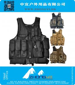 Protective Tactical vest Multifunction military cosplay molle vest for airsoft paintball feild game outdoor