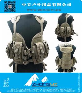 Protective Tactical vest Multifunction military cosplay molle vest for airsoft paintball feild game outdoor