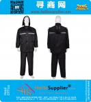 Reflective Light thickening Raincoat rain pants set adult electric bicycle single ride outerwear motorcycle rainwear